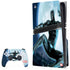 Marvel Black Panther Jumping Through Air PS5 Pro Disk Bundle  Skin
